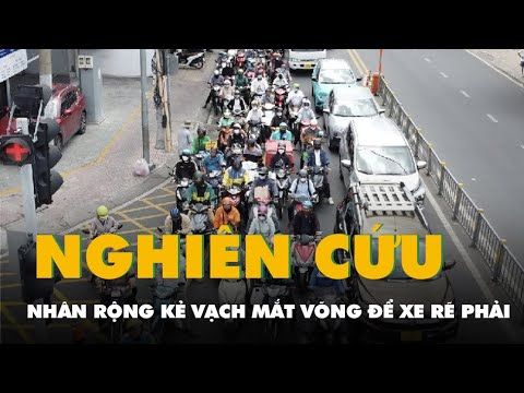 TP.HCM nghiên cứu nhân rộng kẻ vạch mắt võng để xe rẽ phải liên tục